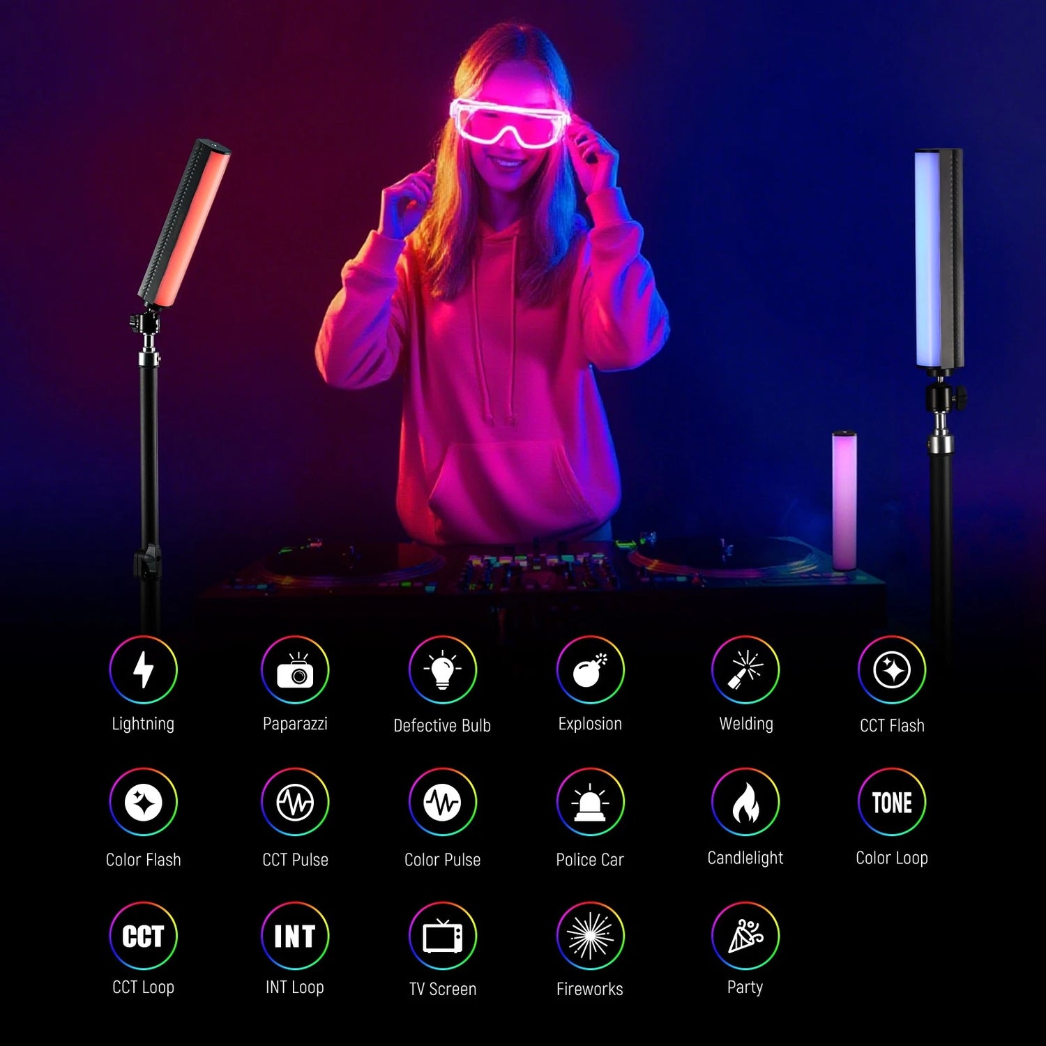 Neewer TL21C APP LED LIGHT WAND