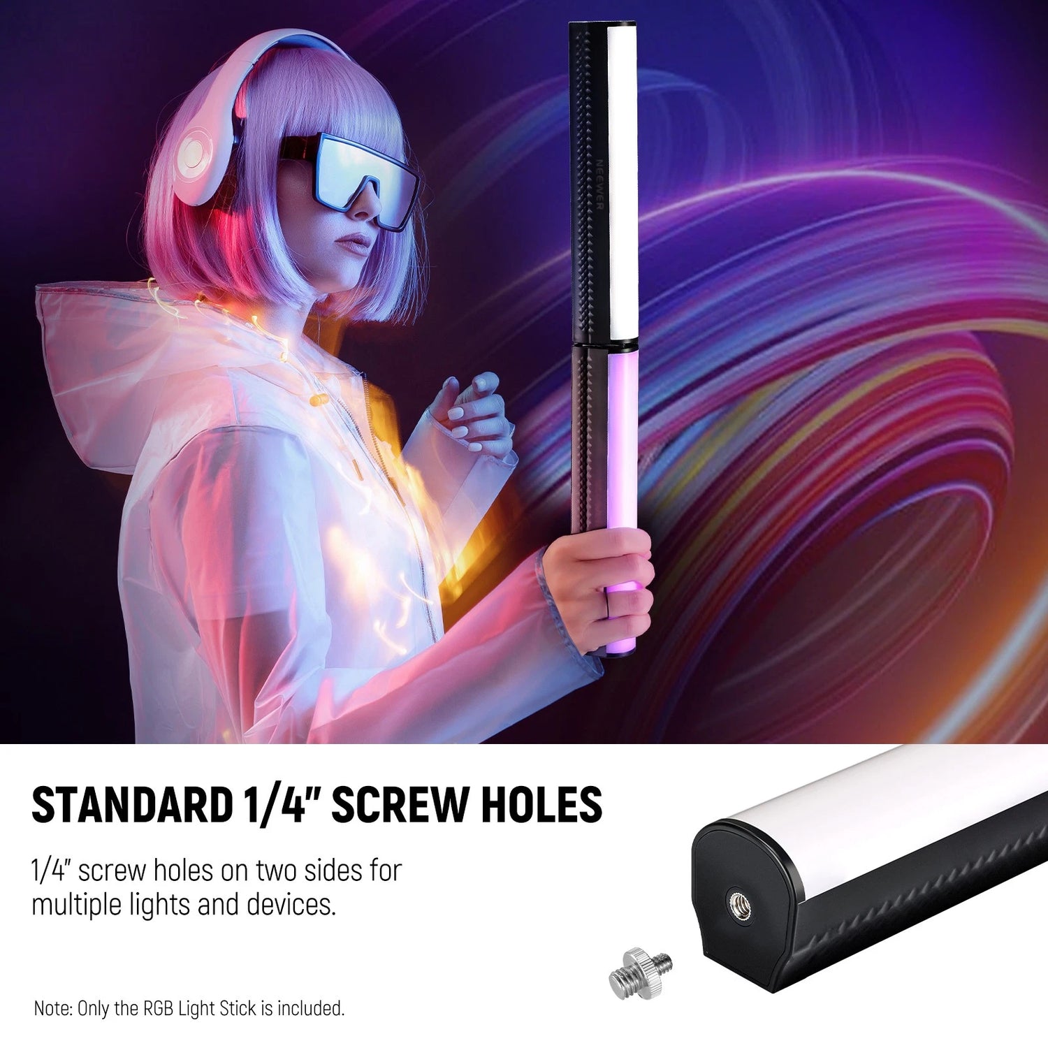 Neewer TL21C APP LED LIGHT WAND