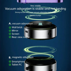 D21 Vacuum Suction Phone Holder 360 Degree allow meterial 65 kpa model  - GulfStore.com