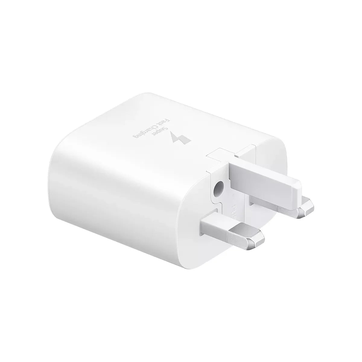 EP-TA800XWEGAE | SAMSUNG Power Adapter 25W PD | USB-C Port | USB-C To USB-C Cable - White