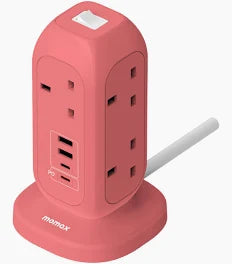 US18UKP| Momax  ONEPLUG 7-Outlet Power Strip With USB - GulfStore.com