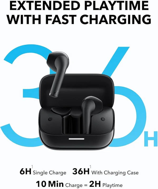 Anker Soundcore K20I Wireless Earbuds, A3994H11- Black
