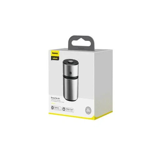 BASEUS | Suxun-Awf01 | Breeze Fan Air Freshener For Vechicles | Silver
