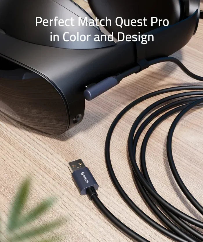 SYNTECH LINK CABLE FOR QUEST 3/2 10FT/3M - BLACK