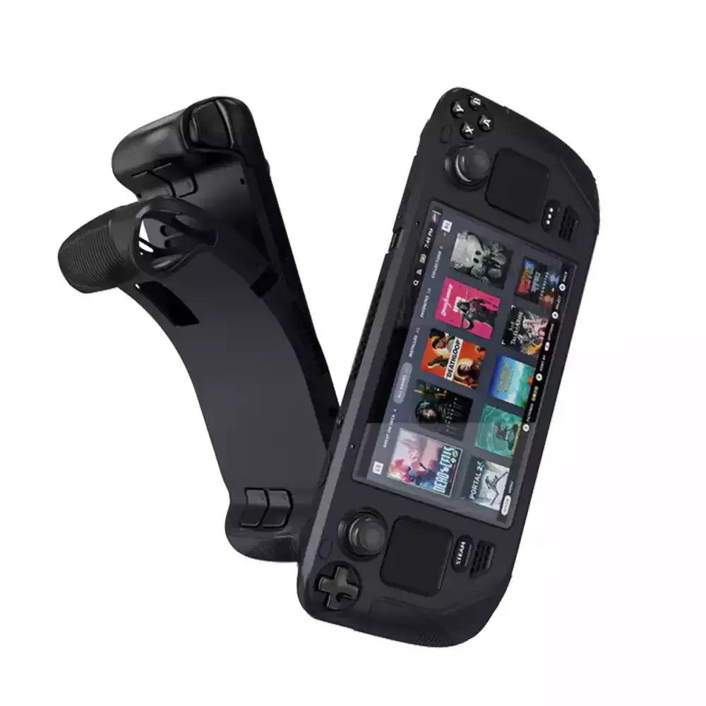 SYNTECH SILICONE PROTECTIVE CASE FOR STEAM DECK - BLACK
