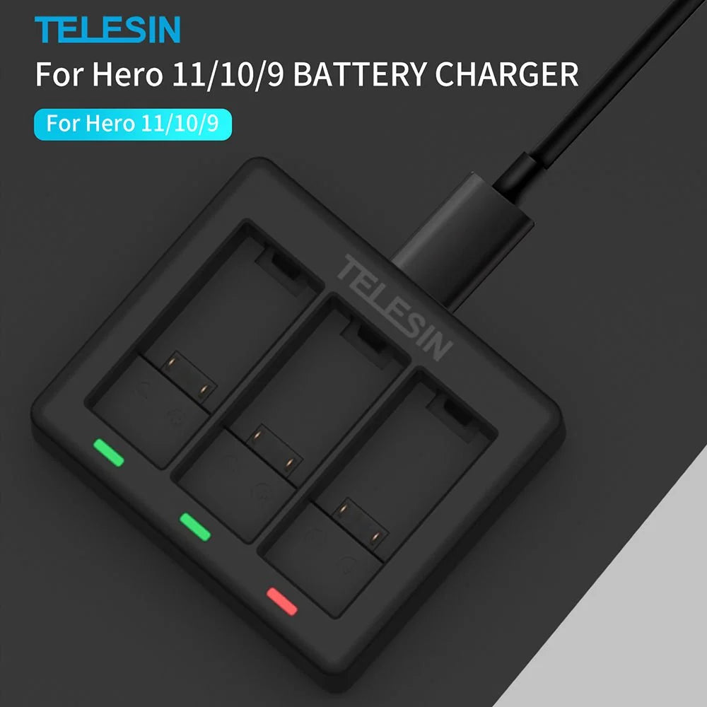 TELESIN Charging Battery for GoPro 9/10/11 - GulfStore.com