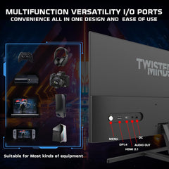 Twisted Minds 24'' Fast IPS Panel 180Hz 0.5ms FHD HDMI 2.0 HDR Gaming Monitor - GulfStore.com