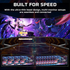 Twisted Minds 24'' Fast IPS Panel 180Hz 0.5ms FHD HDMI 2.0 HDR Gaming Monitor - GulfStore.com