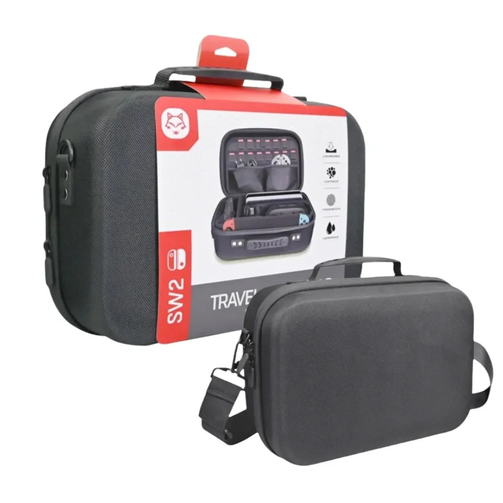 Travel Carry Bag For Nintendo Switch 2 - Black HS-SW2806
