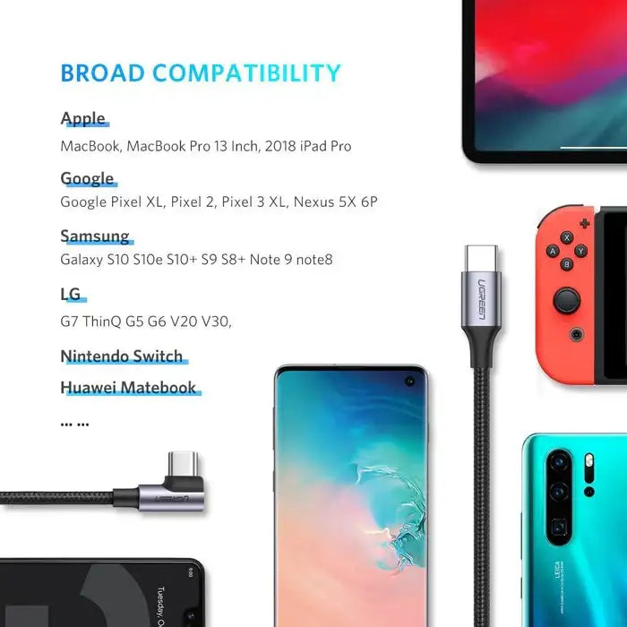 UGREEN USB - C-3.1 MALE TO MALE GEN 1 DATA CABLE GRAY 1M - GulfStore.com