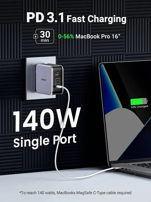 CD289 | UGREEN | GaN Fast Charger 140W with Cable CD289 | 90322