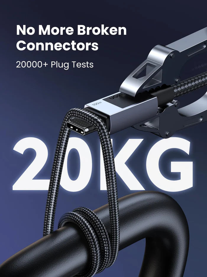 UGREEN USB-C to USB-C PDCable Gray 2m45064