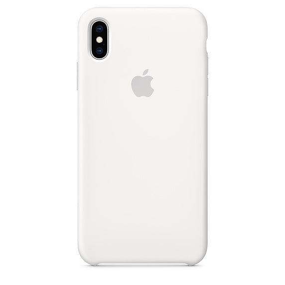 Apple iPhone XS Max Silicone Case - White