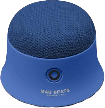 Pawa Magbeats Mini Magsafe Speaker Gun Metal -Deep Blue