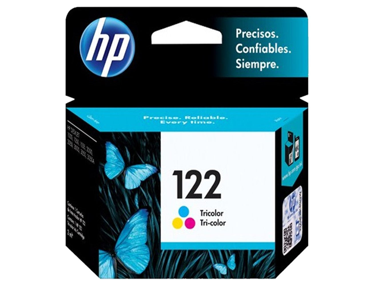 HP 122 Original Tri-color Ink Cartridge