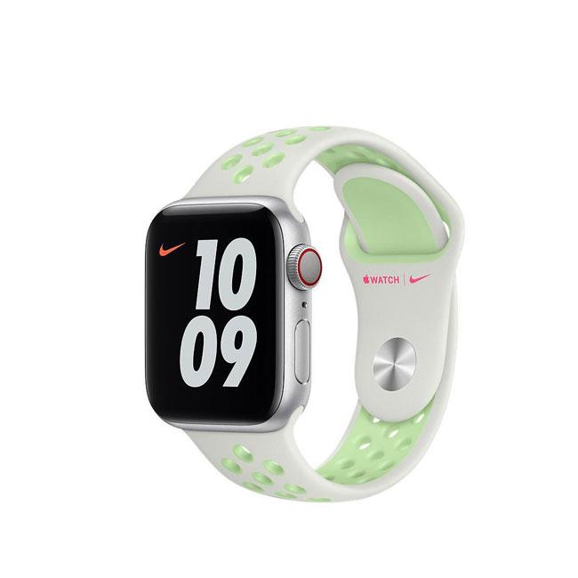 Apple Watch Nike Sport Band-Regular 40mm (Spruce Aura/Vapor Green)