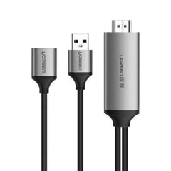UGreen USB To HDMI Digital AV Adapter 1.5M - GRAY - GulfStore.com