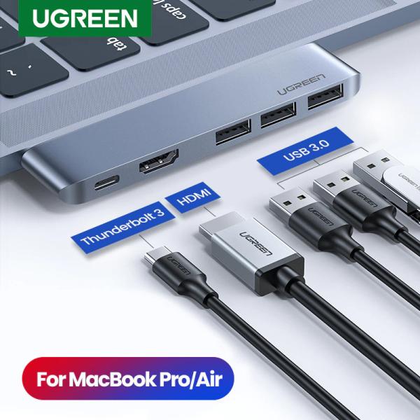 Ugreen USB-C 5 IN 2 Multifunction Adapter For MacBook Pro/Air