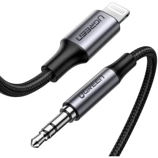 UGreen Lightning to 3.5mm Male Aux Cable - GulfStore.com
