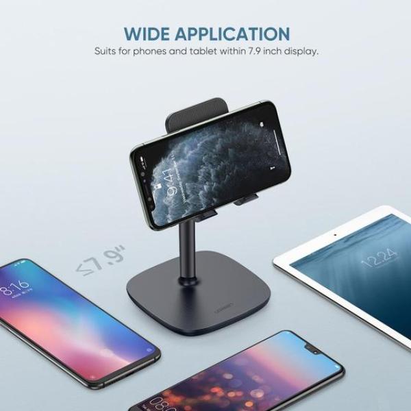 UGreen Adjustable Desktop Cell Phone Stand Blue
