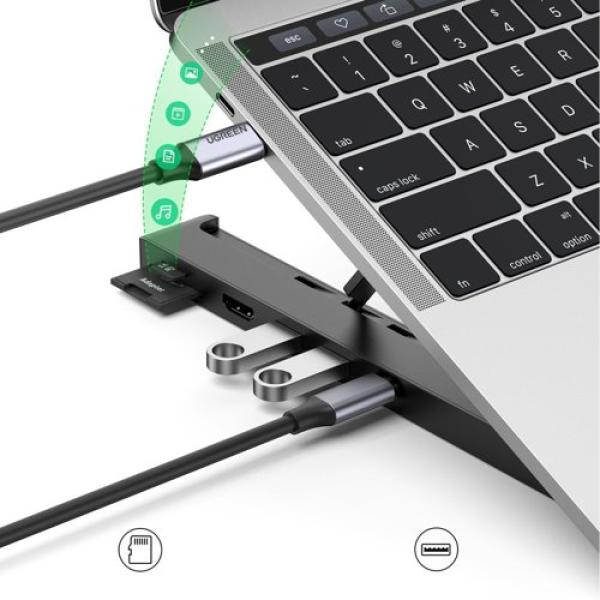 UGreen USB C Laptop Docking Station, 4 Levels Foldable X-Kit