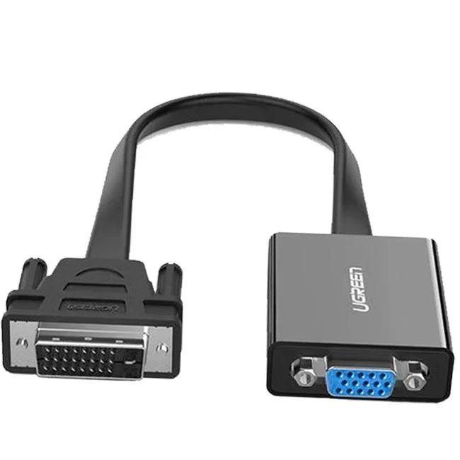 يوجرين - DVI-D 24+1 إلى VGA كابل مسطح