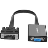 يوجرين - DVI-D 24+1 إلى VGA كابل مسطح