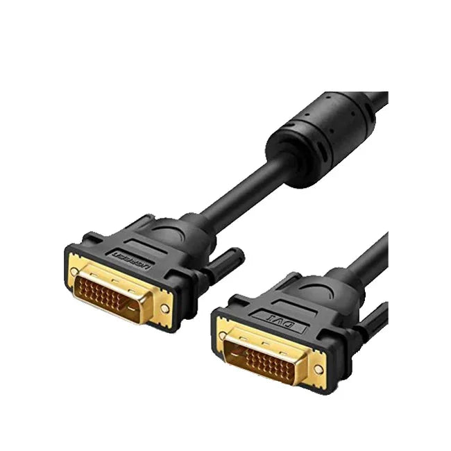 يوجرين – كيبل فيديو DVI-D 24+1 ثنائي الوصلات بطول ٢ متر – أسود