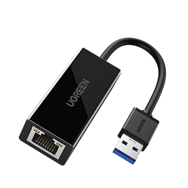 UGreen USB 3.0 Gigabit Ethernet Adapter-Black