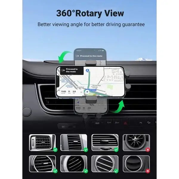 Ugreen 15W Qi Induction Car Charger Wireless - GulfStore.com