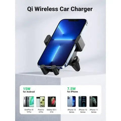 Ugreen 15W Qi Induction Car Charger Wireless - GulfStore.com