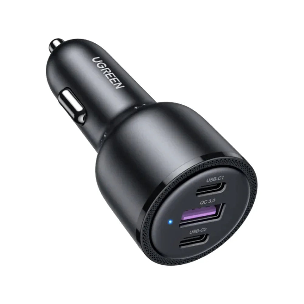 UGreen USB-C Car Charger 69W - Black - GulfStore.com