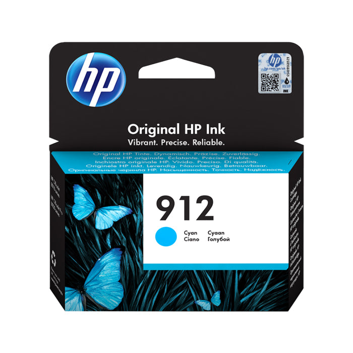 HP 912 Original Ink Cartridge - Cyan