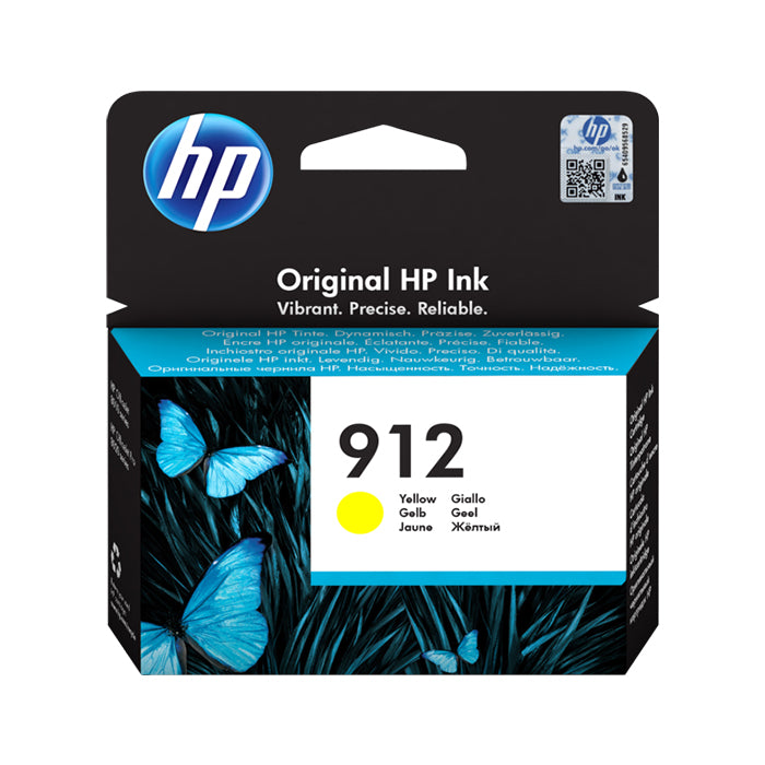 HP 912 Original Ink Cartridge - Yellow