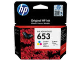 HP 653 Original Tri-color Ink Cartridge - GulfStore.com