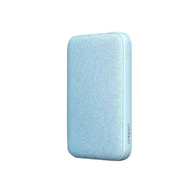 Choetech Orsen  PD20W Powerbank Slim with Fabric Material E49 - Blue