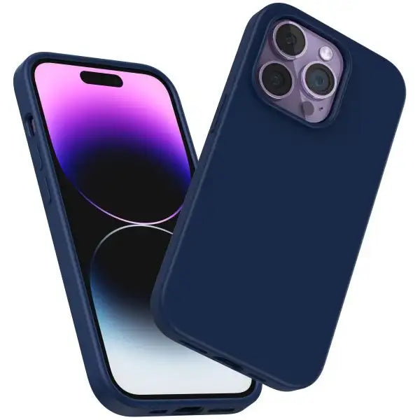 Choetech iPhone 14 Pro MagSafe Case Navy - Blue - GulfStore.com