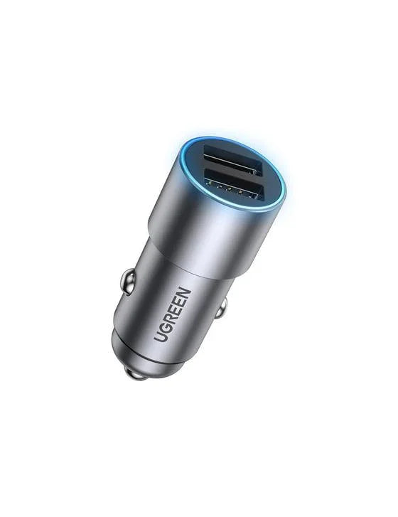 UGreen 24W Dual Port USB All Metal Car Charger - GulfStore.com
