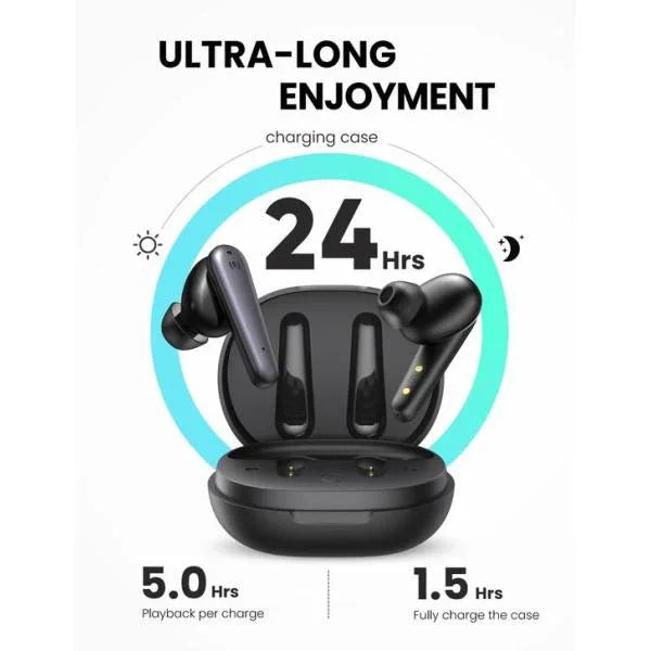 UGreen HiTune T1 True Wireless Earbuds - Black - GulfStore.com