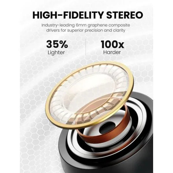 UGreen HiTune T1 True Wireless Earbuds - Black - GulfStore.com