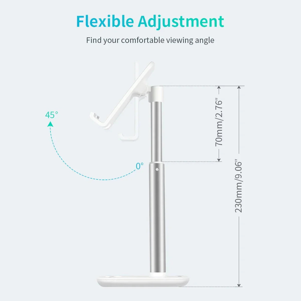 Choetech Adjustable Phone Stand H035 - White - GulfStore.com
