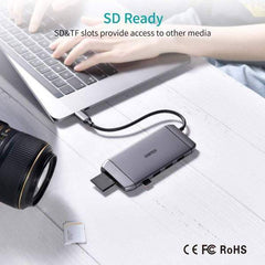 Choetech 9 in 1 USB C HUB-M15 – Silver - GulfStore.com