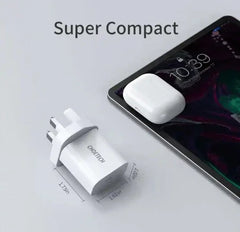 Choetech Fast Type C Wall Charger 20W Q5004-UK-WH - White - GulfStore.com