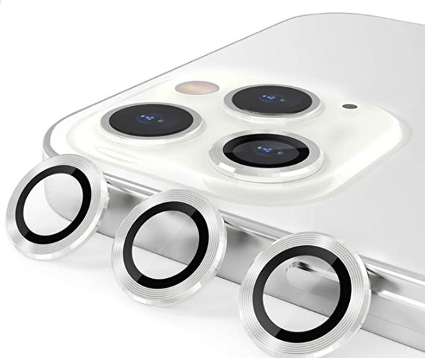 Green Camera Lens for iPhone 12 Pro 6.1 – Silver
