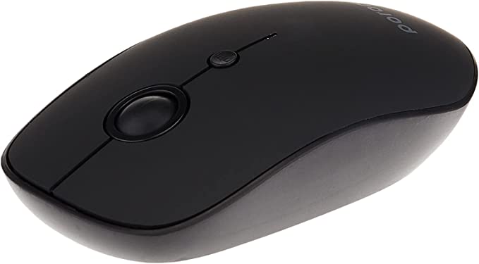 Porodo 2 in 1 Wireless Bluetooth Mouse - 2.4 GHz - V 5.0 - Black