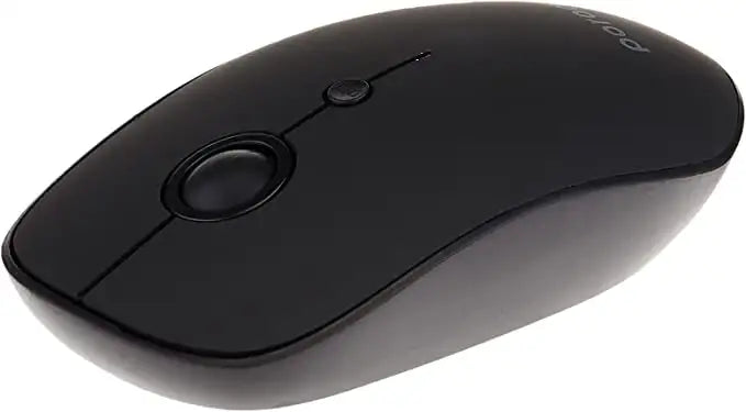 Porodo 2 in 1 Wireless Bluetooth Mouse - 2.4 GHz - V 5.0 - Black - GulfStore.com