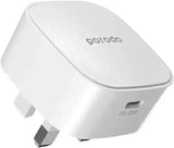 Porodo Fast Wall Charger PD 20W UK - White - GulfStore.com