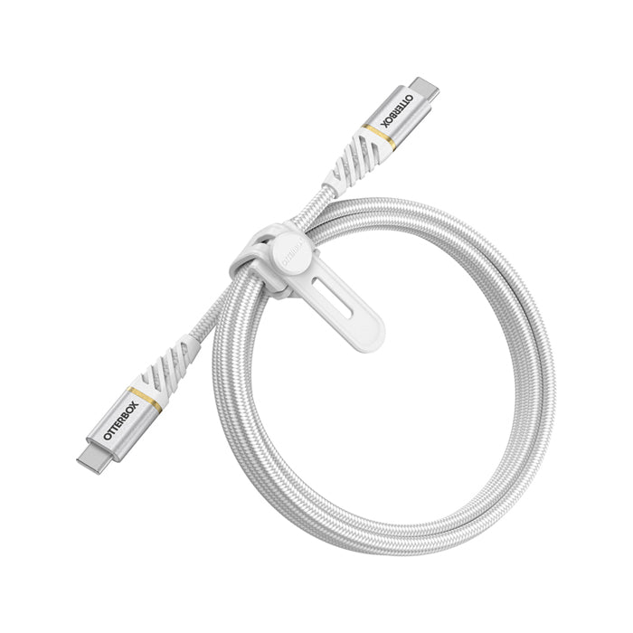 OtterBox USB-C to USB-C Fast Charge Premium Cable (1M) White
