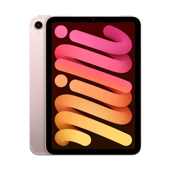 Apple iPad Mini 6 - 2021, 64GB, Wi-Fi + 5G LTE - Pink