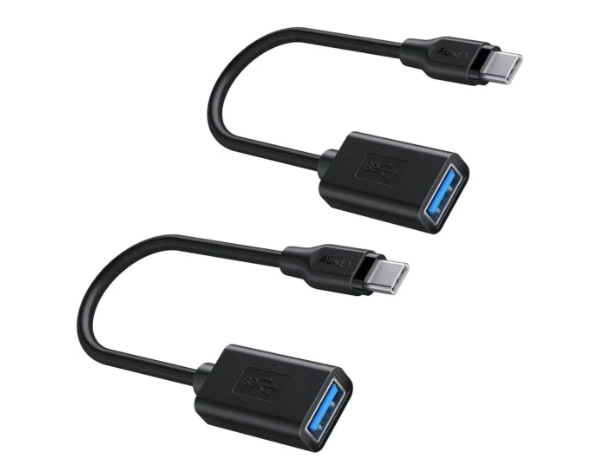 Aukey USB 3.0 A to C Adapter (2-Pack)